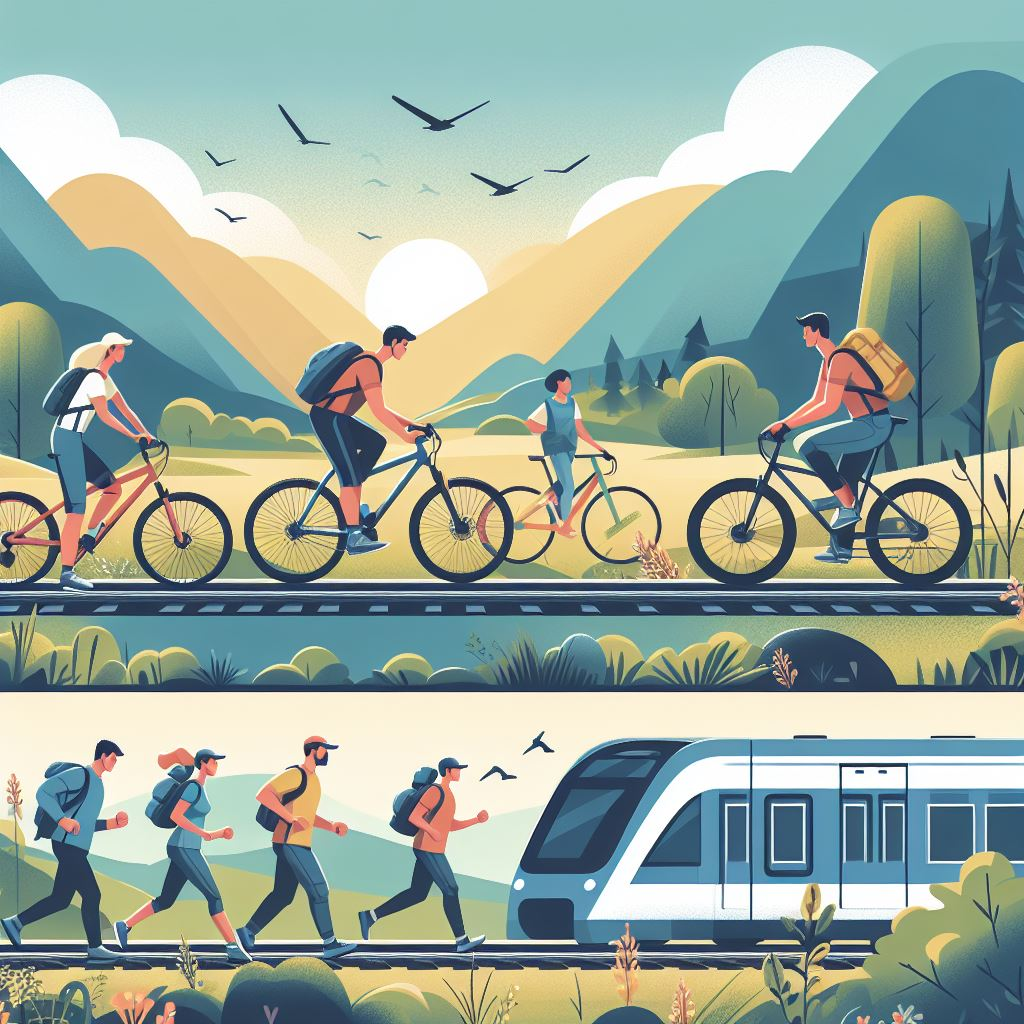 runners, walkers, cyclists and public transport are the future